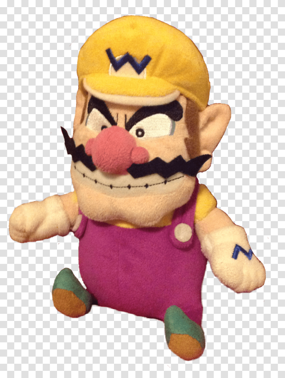 Wario Hat Wario Plush, Toy, Figurine, Mascot, Sweets Transparent Png