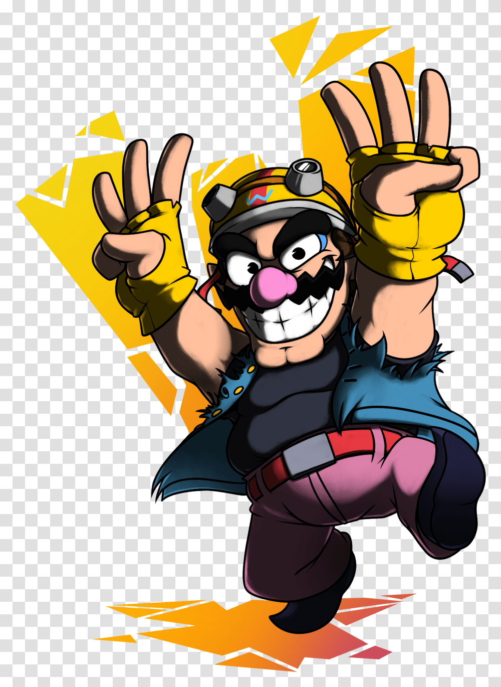 Wario King For Another Day, Comics, Book, Person, Human Transparent Png