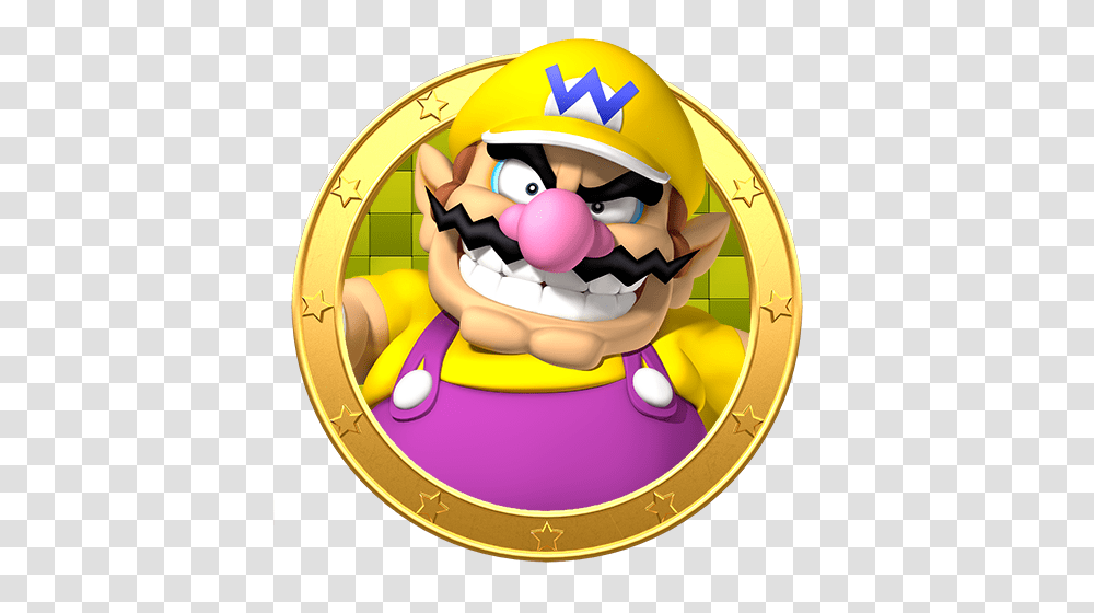 Wario, Label Transparent Png