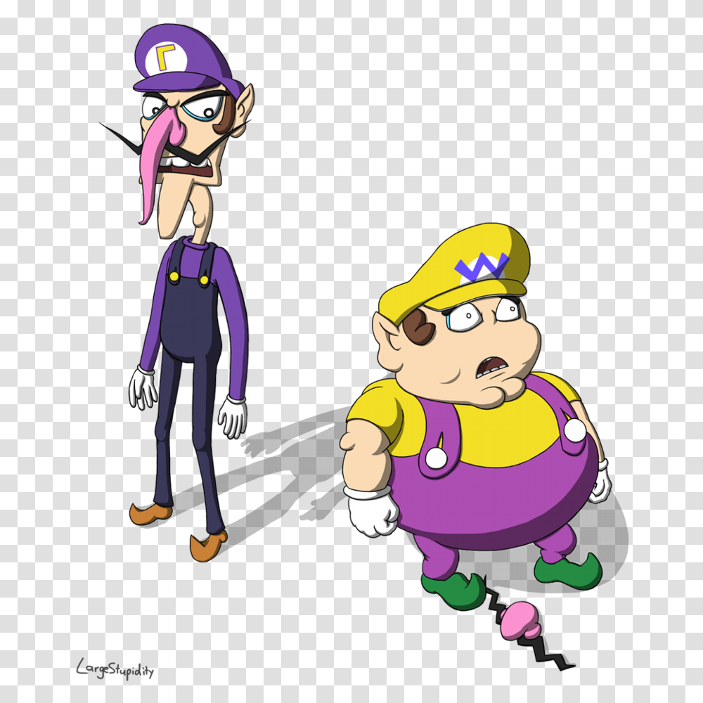 Wario Nose Clipart Royalty Free Wario Without A Nose, Person, Costume, People Transparent Png
