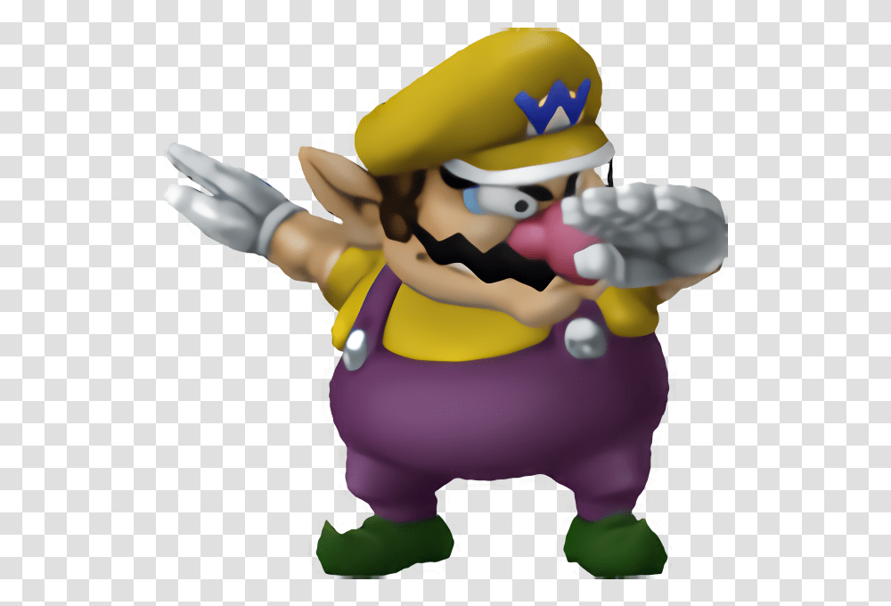 Wario Picture Video Game Characters Dabbing, Super Mario, Mascot, Person, Human Transparent Png