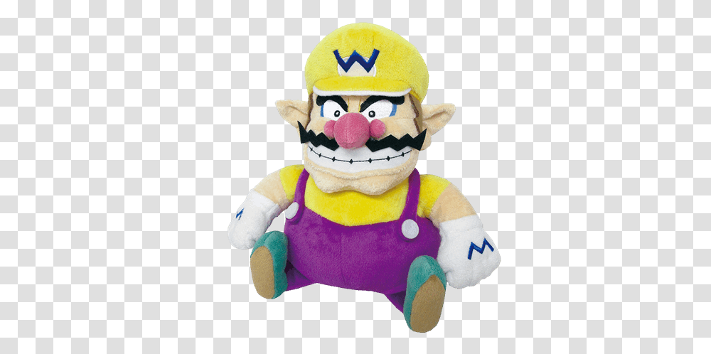 Wario Super Mario All Stars Plushies, Toy, Mascot Transparent Png