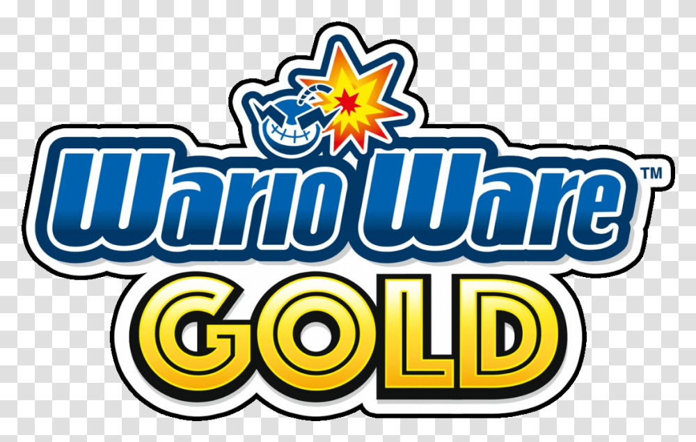 Warioware Gold Wario Ware Smooth Moves, Text, Symbol, Logo, Meal Transparent Png