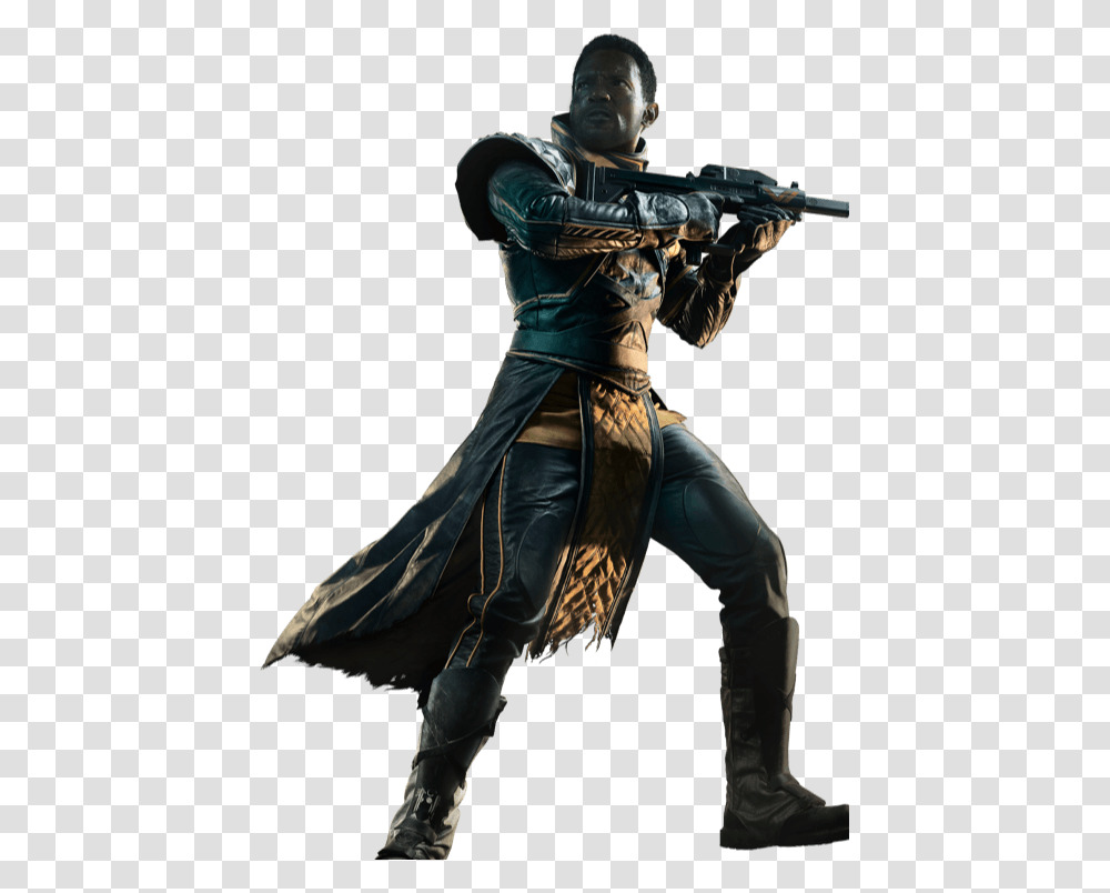 Warlock Profile Destiny 2 Key Art, Gun, Weapon, Weaponry, Person Transparent Png
