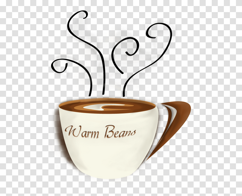 Warm Coffee Cup, Pottery, Beverage, Drink, Saucer Transparent Png