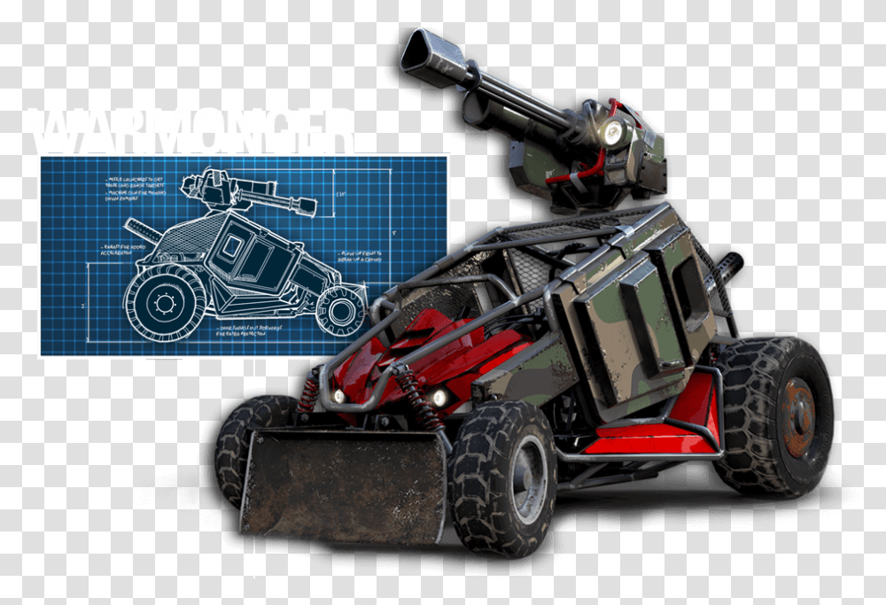 Warmonger Dead Rising 4 Cars, Buggy, Vehicle, Transportation, Wheel Transparent Png