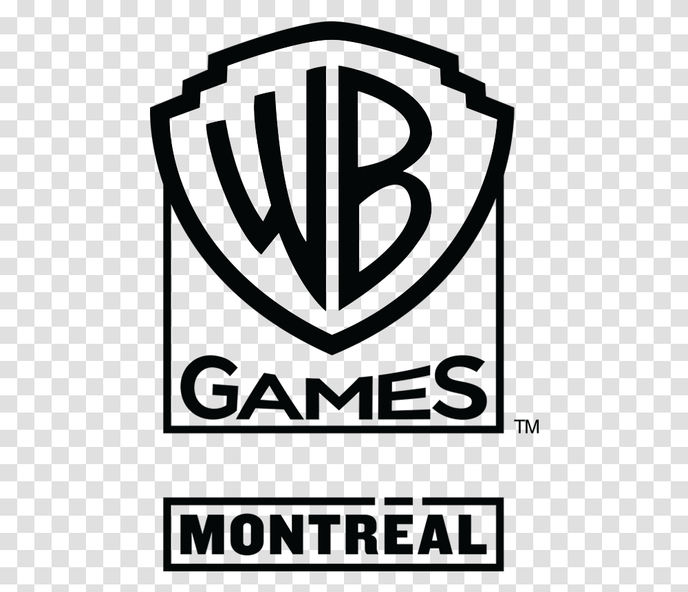 Warner Bros. Games Montral, Logo, Poster Transparent Png