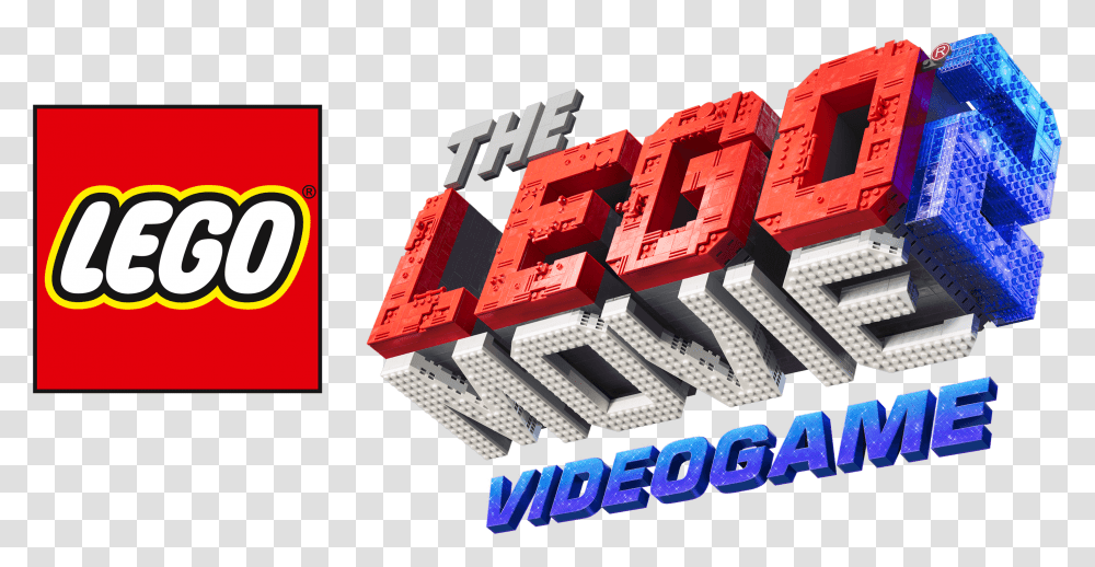 Warner Bros Lego Movie 2 Game Logo, Text, Minecraft, Art, Graphics Transparent Png