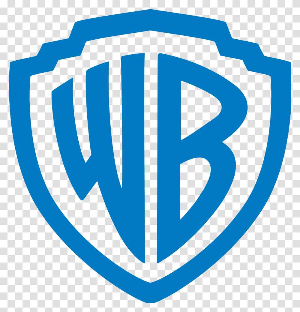 Warner Bros Logo Warner Bros Logo, Symbol, Trademark, Armor, Plectrum Transparent Png