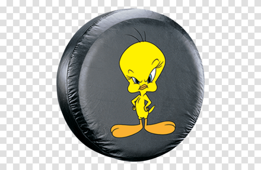 Warner Bros Tweety Attitude Tire Cover Tweety Bird Tire Cover, Baseball Cap, Hat, Clothing, Apparel Transparent Png