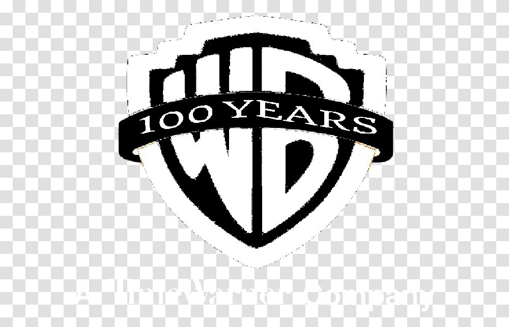 Warner Brothers Logo Warner Bros 100 Years, Trademark, Emblem Transparent Png