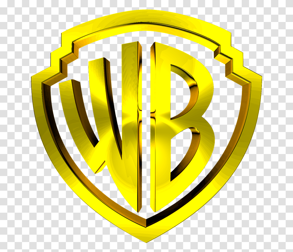 Warner Brothers Logo Warner Bros Logo, Trademark, Badge, Emblem Transparent Png