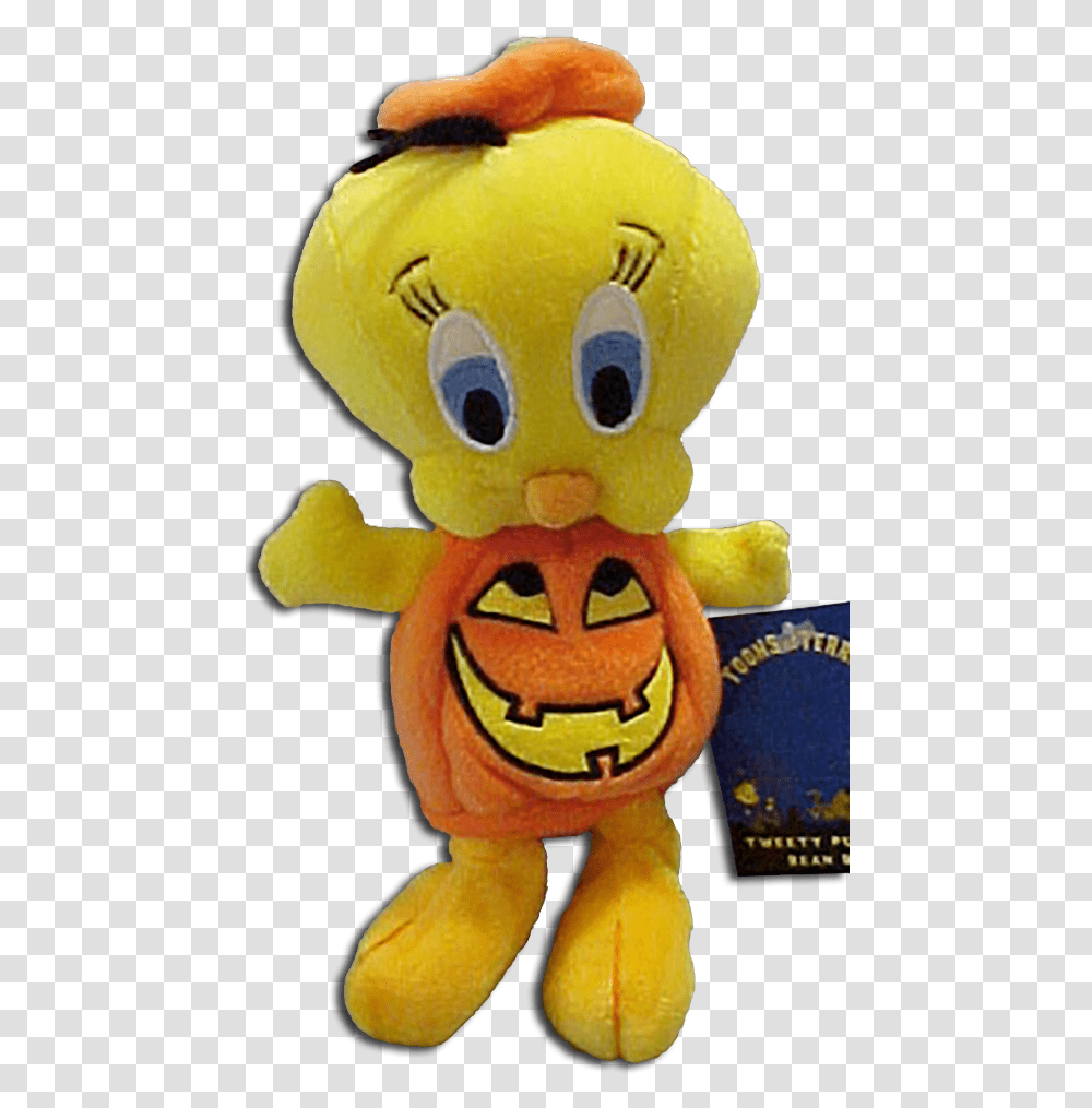 Warner Brothers Studio Plush Halloween Tweety In Pumpkin Halloween Snoopy Plush, Toy Transparent Png
