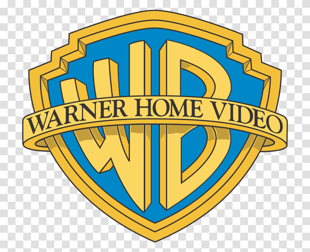 Warner Home Video Logo Warner Bros Home Video Logo, Symbol, Trademark, Badge, Emblem Transparent Png