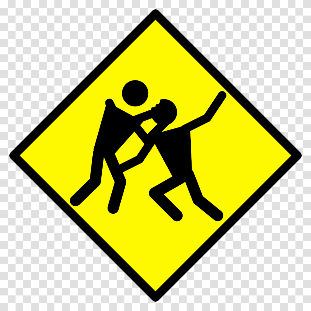 Warning Road Signs Funny Road Signs, Person, Human Transparent Png