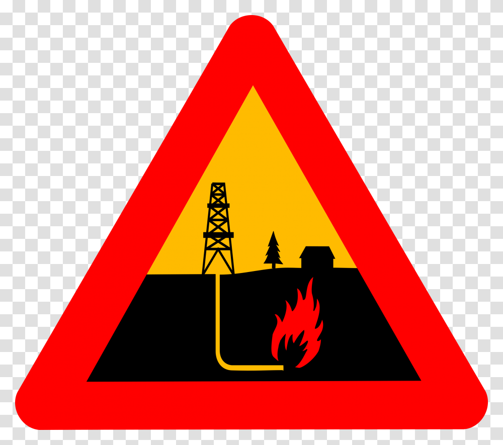 Warning Shale Gas Icons, Triangle, Sign, Road Sign Transparent Png