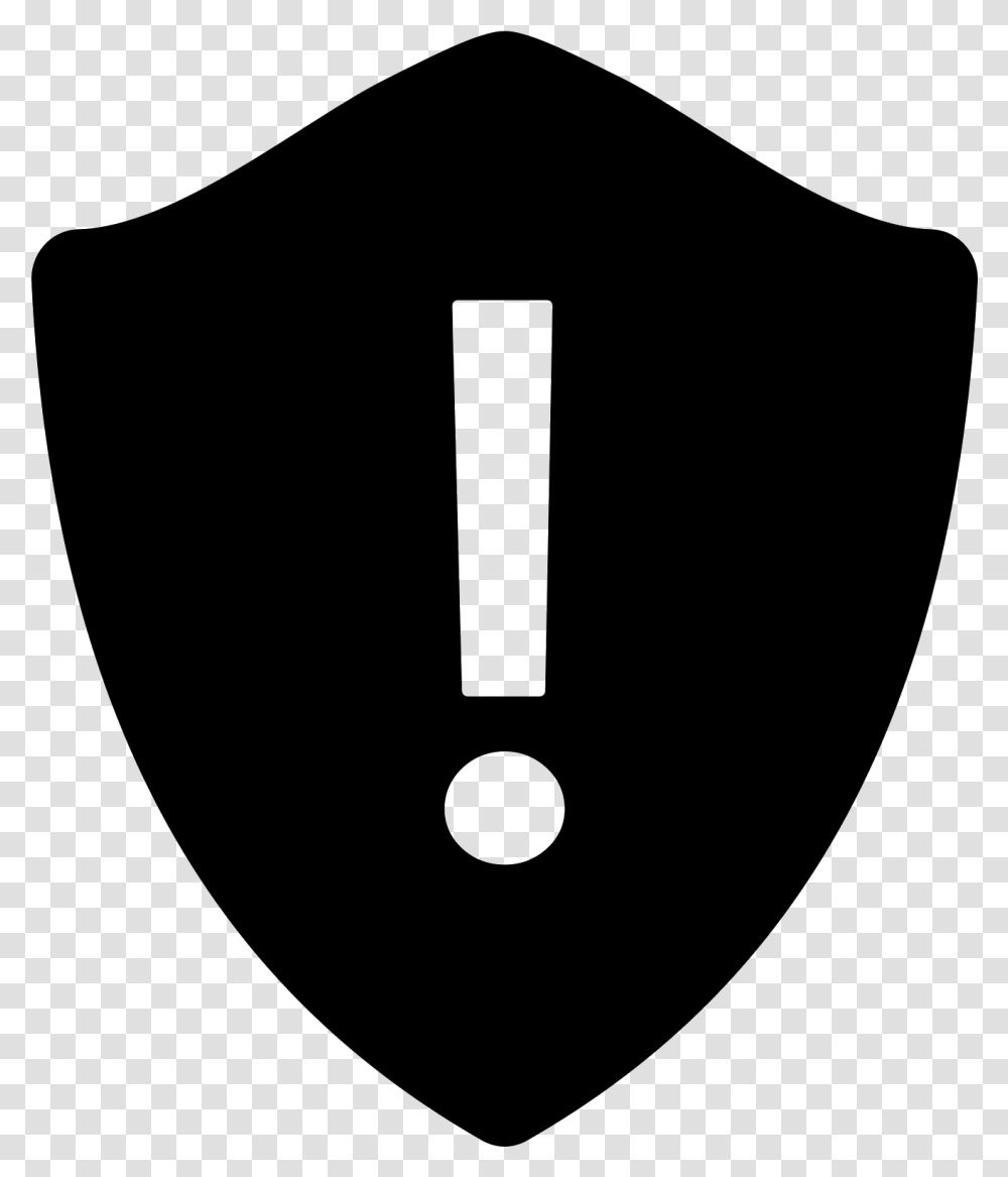 Warning Shield Icon Emblem, Gray, World Of Warcraft Transparent Png