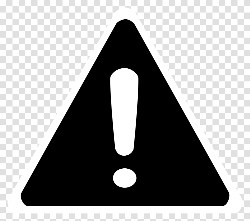 Warning Sign Attention Caution Danger Symbol Black Box Warning Symbol, Triangle Transparent Png