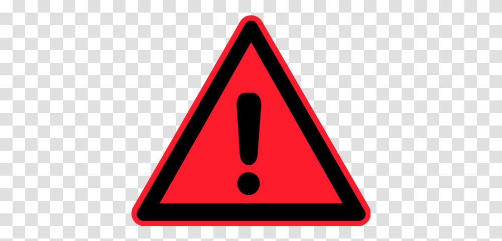 Warning Sign Exclamation Mark Triangle Vector Clip Art Bmw Red, Road Sign Transparent Png