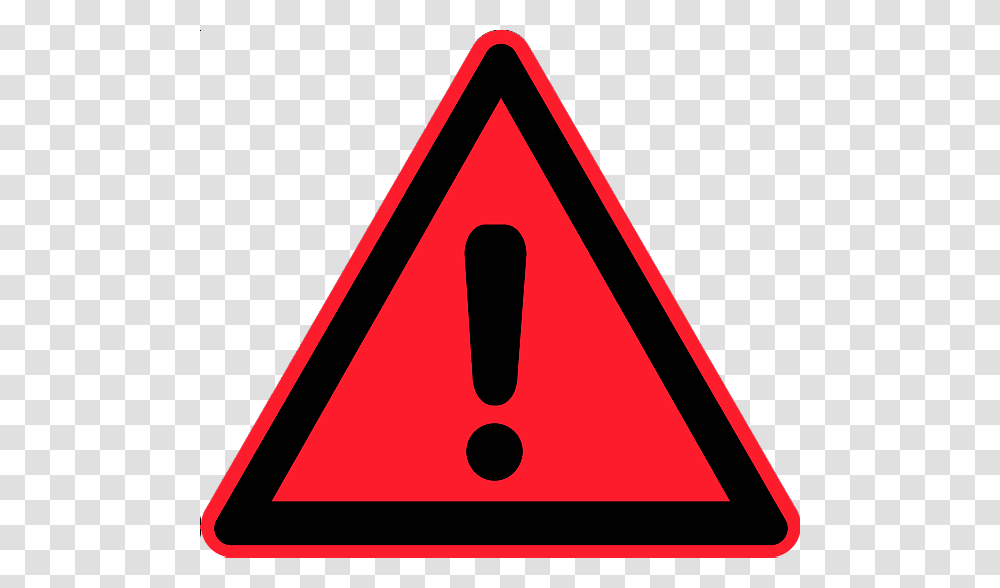 Warning Sign Exclamation Mark Triangle Vector Clip Art Bmw Red, Road Sign Transparent Png