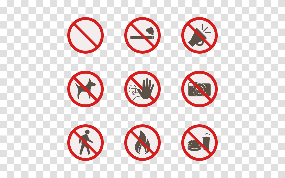 Warning Sign Icons, Road Sign, Hand, Stopsign Transparent Png