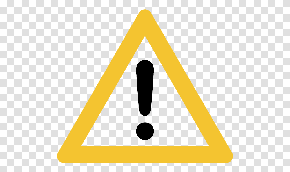 Warning Sign Vector Free, Triangle Transparent Png