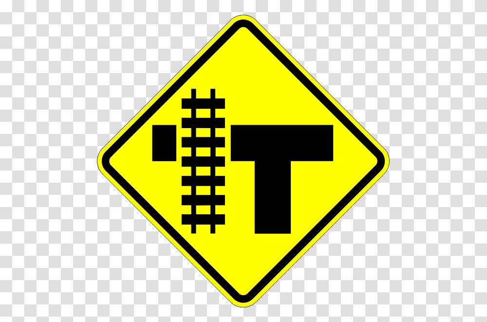 Warning Sign W10 4l Sign, Road Sign, Stopsign Transparent Png