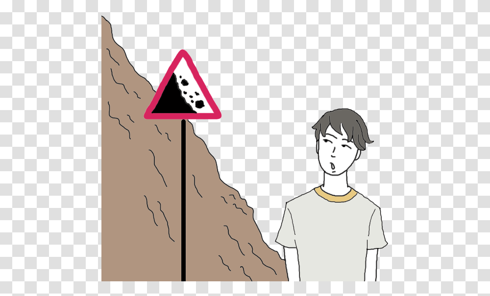 Warning Signs, Person, Triangle, Sleeve Transparent Png