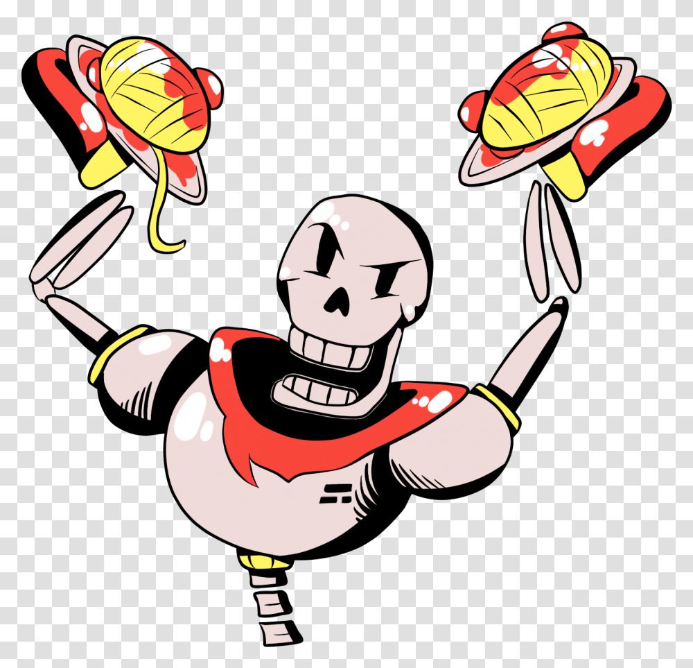 Warning This Is The Comander Of The Skeleton Army Papyrus Undertale Spaghetti, Person, Performer, Pirate, Doodle Transparent Png