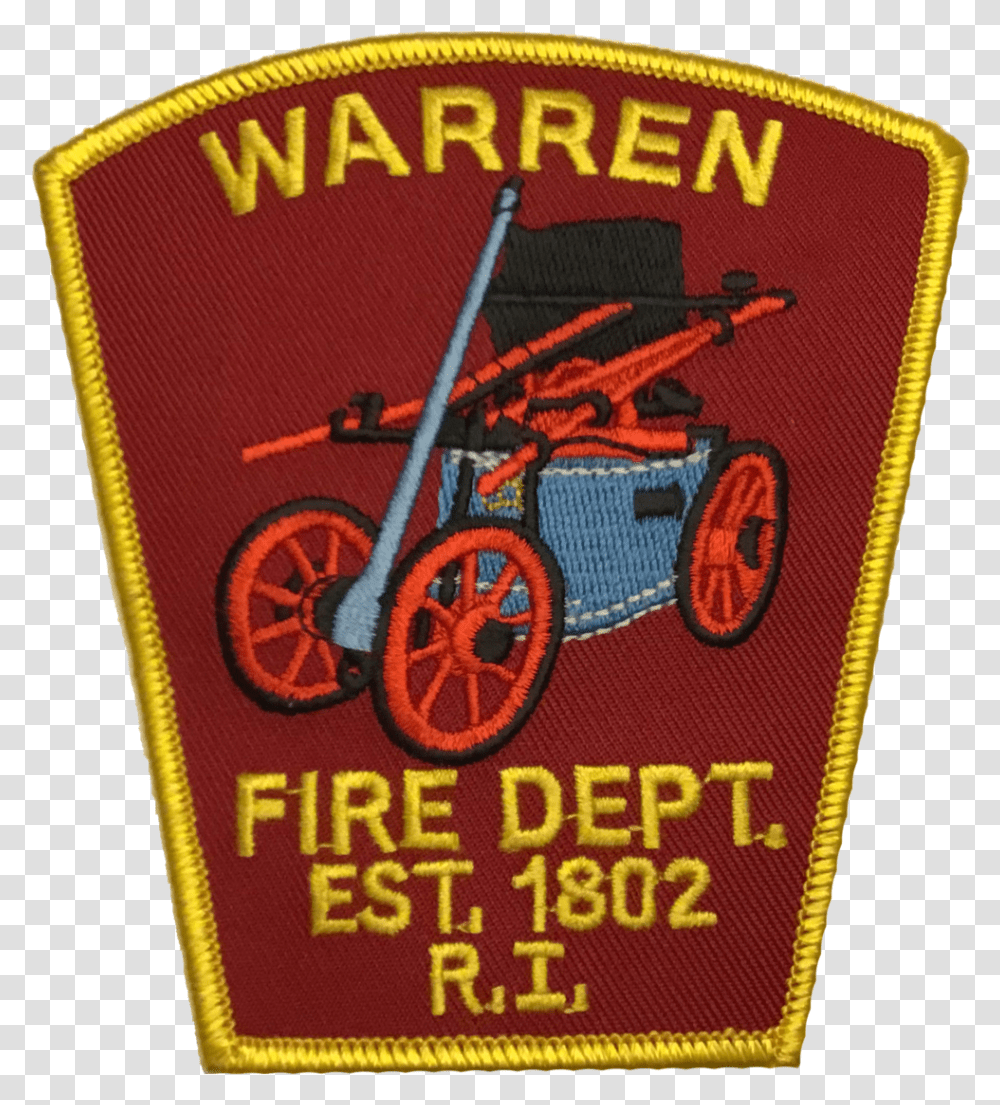Warren Fire Department Fire Museum Warren Ri Rhode Cannon, Logo, Wheel, Machine Transparent Png