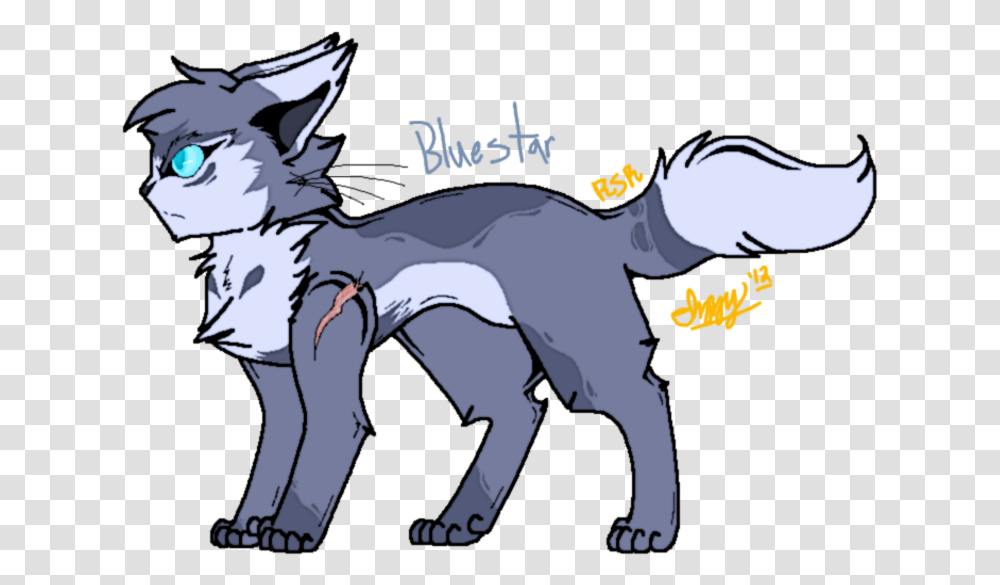 Warrior Cats Blue Star, Mammal, Animal, Wildlife, Coyote Transparent Png