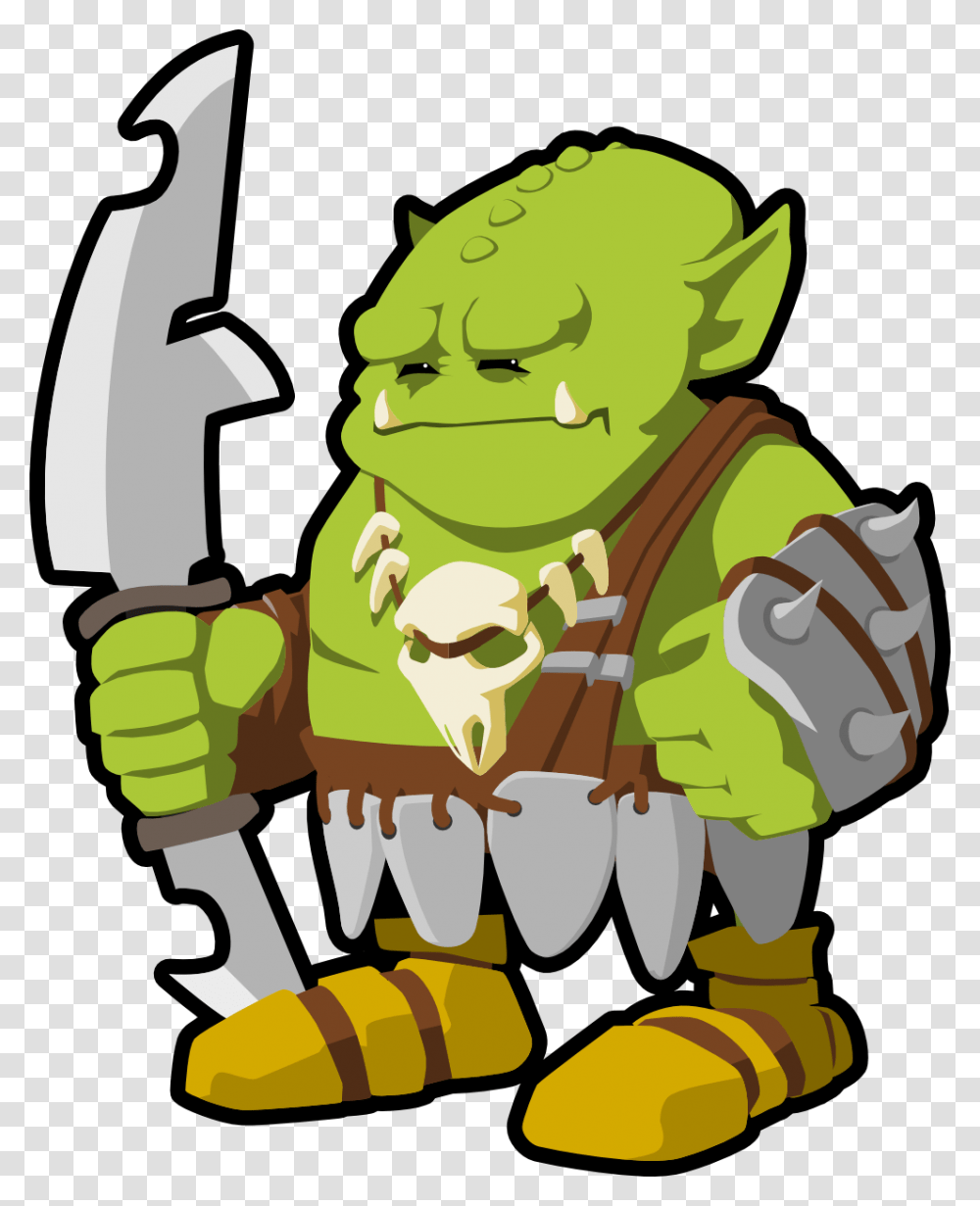 Warrior Clipart Orc Clipart, Outdoors, Statue, Plant, Hand Transparent Png
