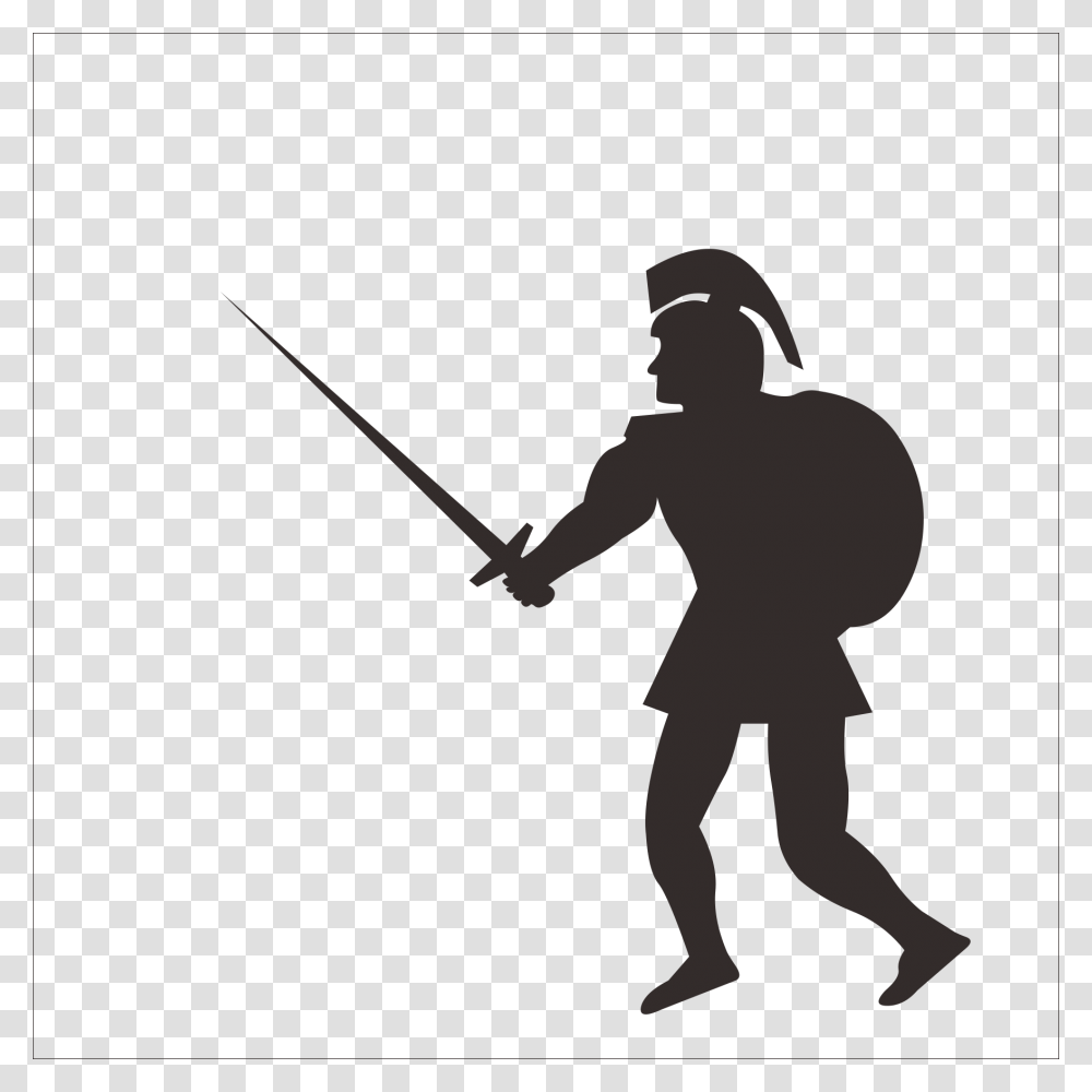 Warrior Clipart Roman Centurion Warrior Roman Centurion, Ninja, Person, Human, Duel Transparent Png