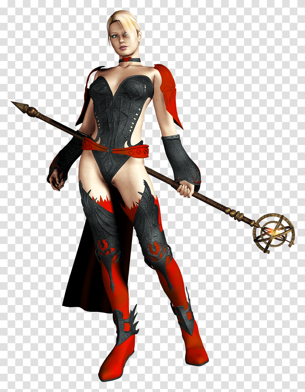 Warrior Girl, Costume, Ninja, Person, Weapon Transparent Png