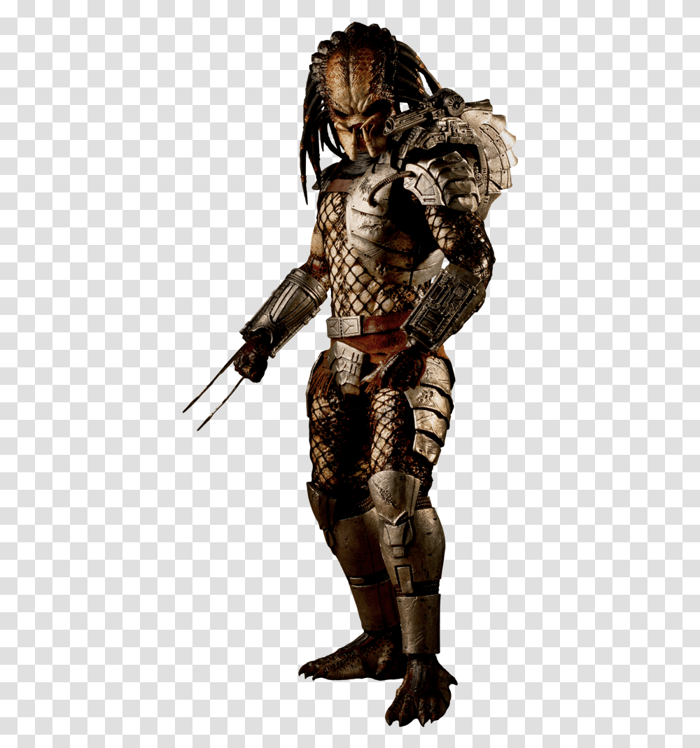 Warrior Predator Image Predator, Armor, Person, Bronze, Portrait Transparent Png