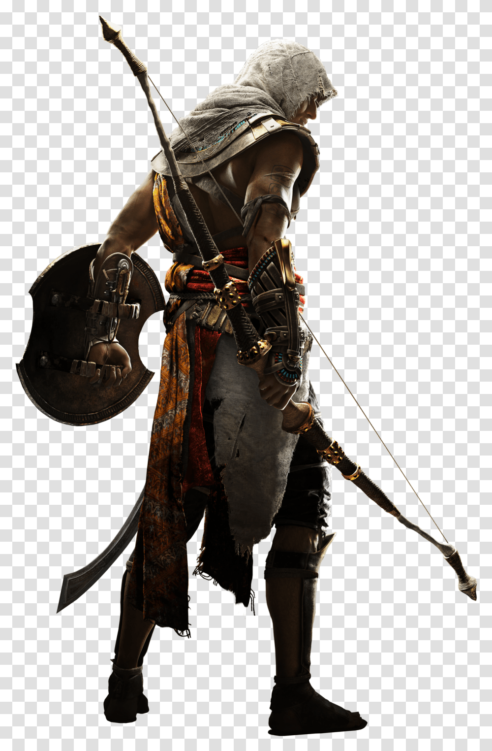 Warrioraction Figurefictional Character Assassins Creed Origins, Person, People, Helmet Transparent Png