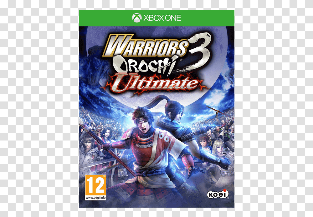 Warriors 3 Ultimate Xbox One, Person, Human, Poster, Advertisement Transparent Png