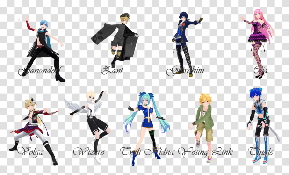 Warriors Clipart Mmd Pose, Person, People, Ninja Transparent Png