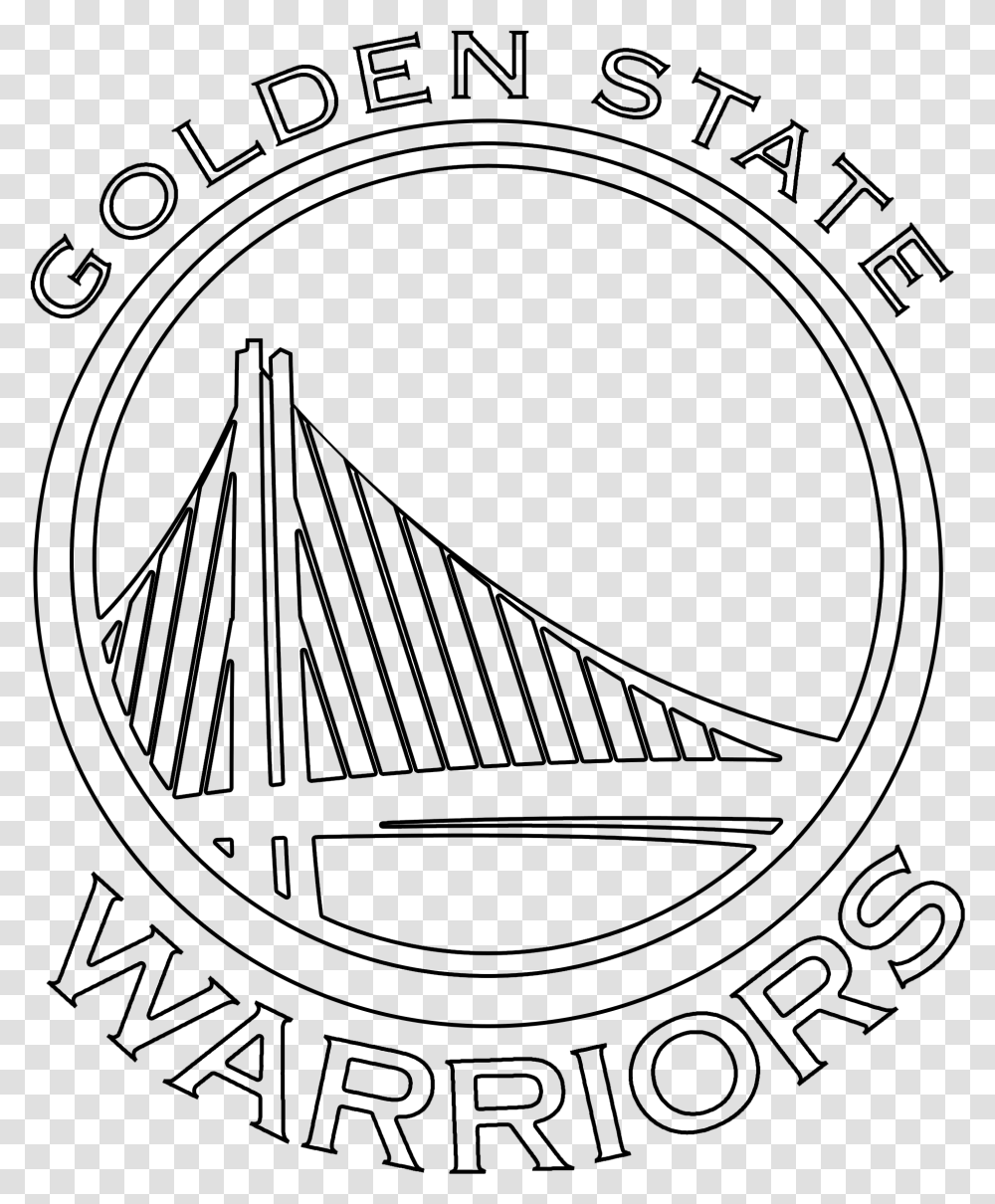 Warriors Coloring Pages Ataquecombinado Warriors Logo Coloring Page, Gray, World Of Warcraft Transparent Png