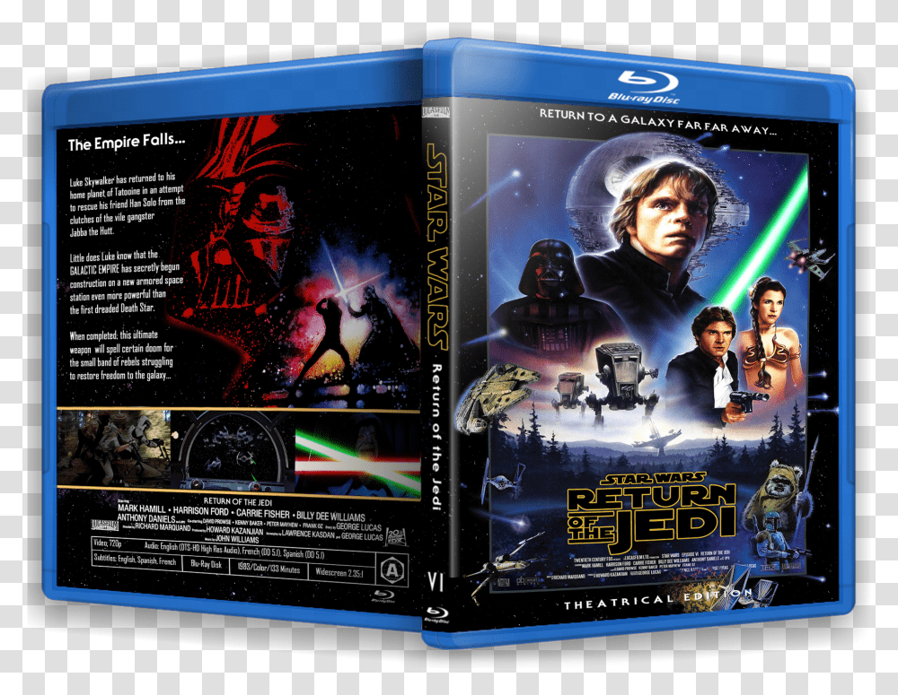 Wars Return Of The Jedi Wars Return Of The Jedi, Person, Human, Disk, Dvd Transparent Png
