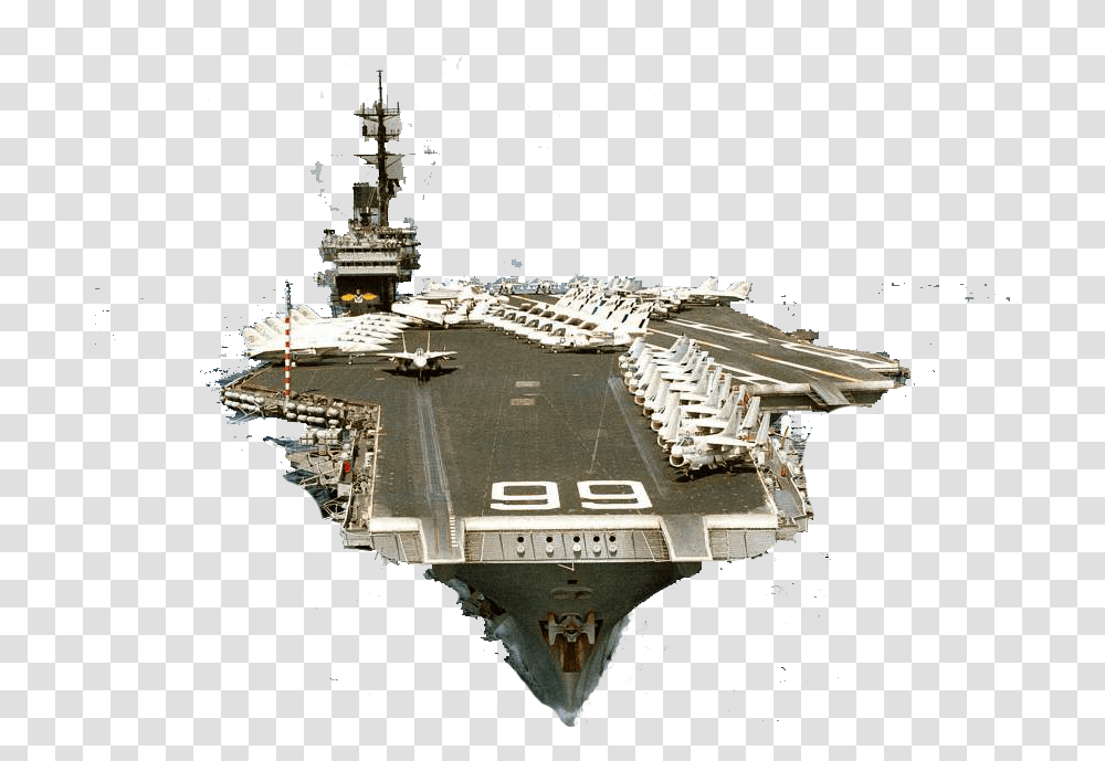 Warship Clipart Bow Of An Aircraft Carrier, Military, Navy, Vehicle, Transportation Transparent Png