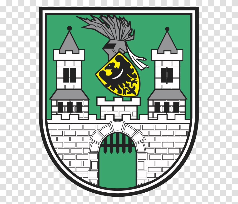 Warszawianka Zielona Gora Coat Of Arms, Architecture, Armor, Building, Shield Transparent Png