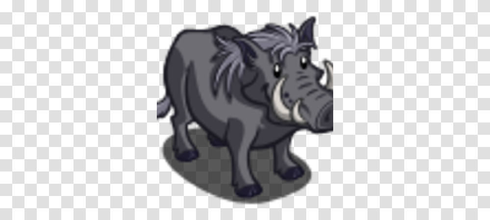 Warthog Big, Pig, Mammal, Animal, Boar Transparent Png