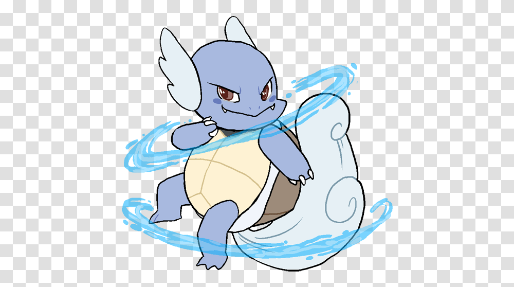 Wartortle Is So Freakin Fancy But Its Really Disjointed Cartoon, Animal, Sea Life, Outdoors Transparent Png