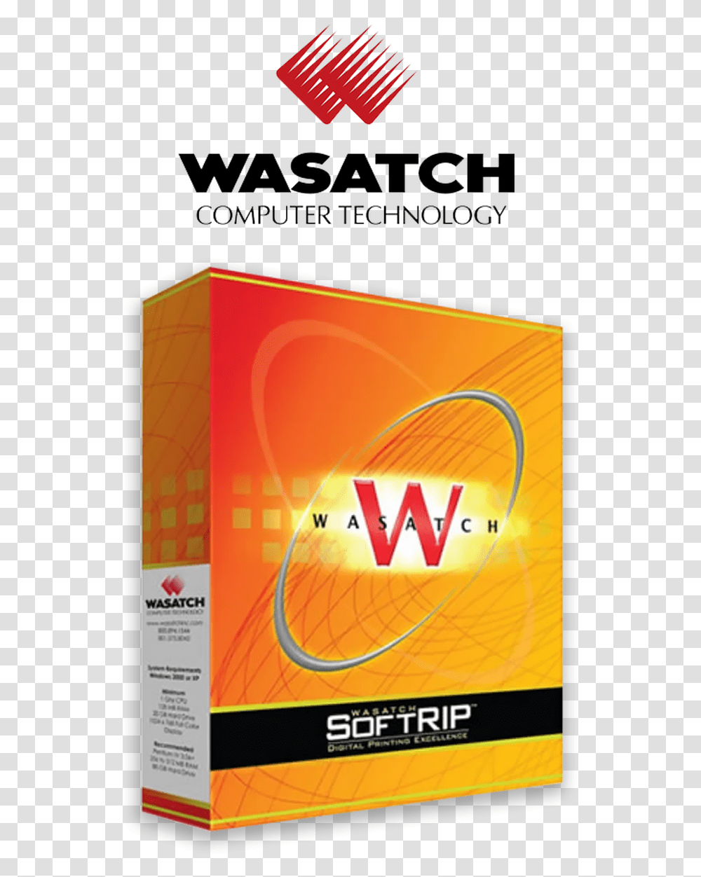 Wasatch Rip Software Wasatch Computer Technology Logo, Advertisement, Poster, Flyer Transparent Png