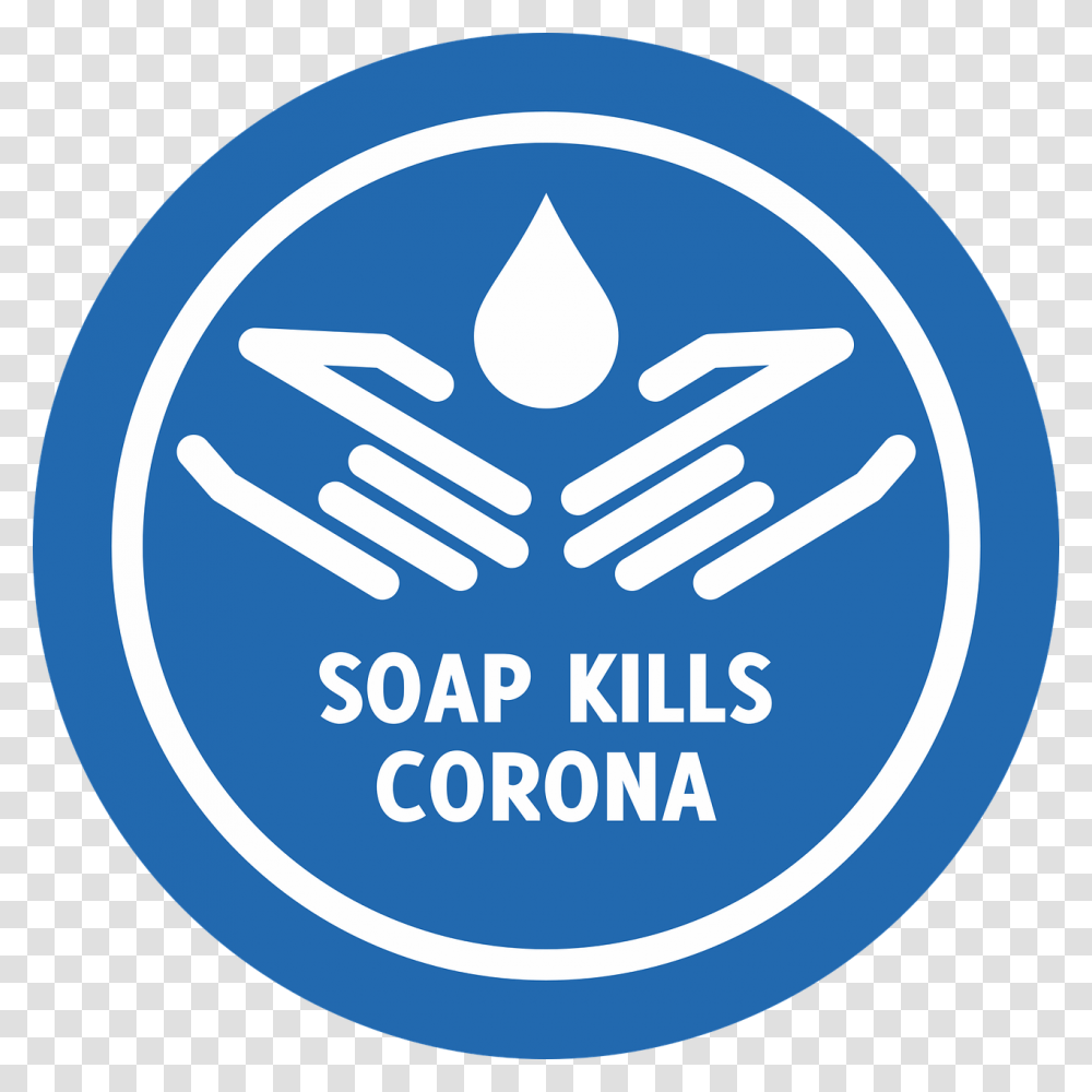 Wash Hands Corona Sign, Label, Sticker Transparent Png