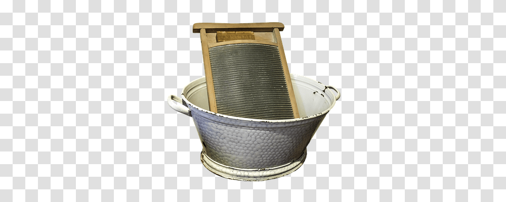 Washboard Bucket, Bowl, Pot Transparent Png