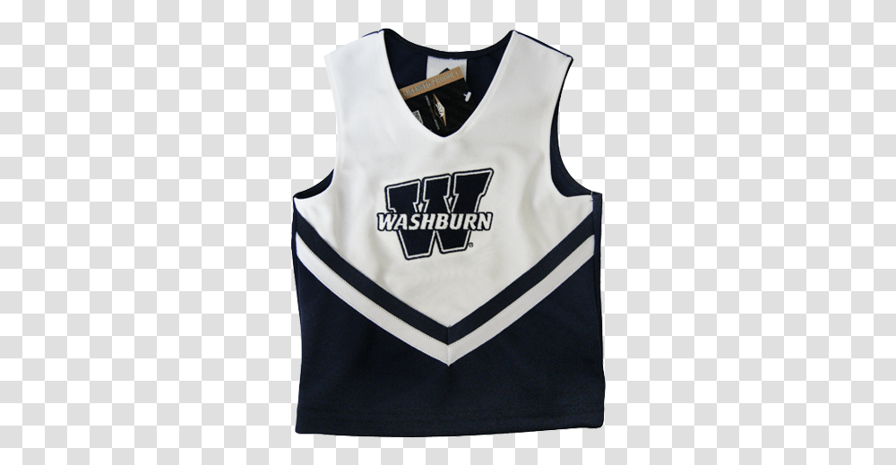 Washburn Ichabods Girls Cheerleader Top Sweater Vest, Apparel, Shirt, Bib Transparent Png