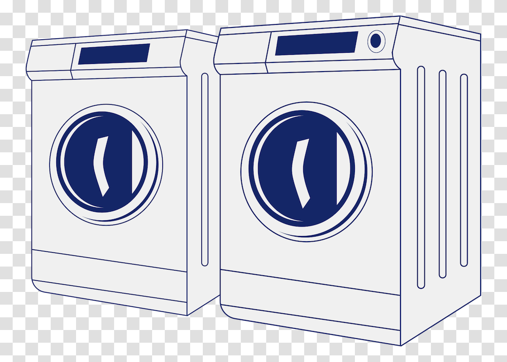 Washer And Dryer Washing Machine, Appliance Transparent Png