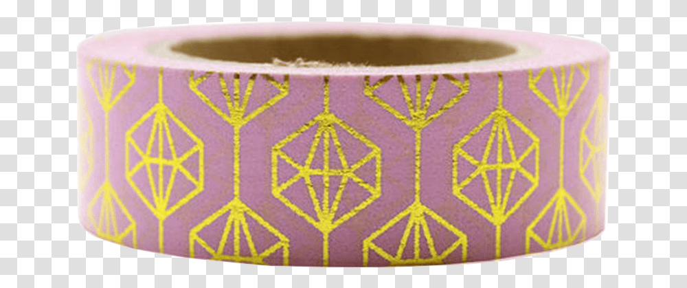 Washi Tape Jewel Bangle, Rug, Pattern, Embroidery, Accessories Transparent Png